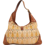 Gucci Tapestry Pineapple Print Jackie O Shoulder Bag