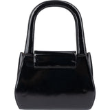 Cartier Black Patent Leather Panthère C Top Handle Shoulder Bag