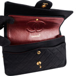 [🔄️B11 / F29] Chanel Quilted Lambskin Medium Double Flap Crossbody Bag - vintageandkickz