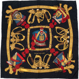 Hermès Grand Uniforme Silk 90 Scarf Tuch