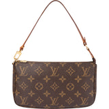 Louis Vuitton Monogram Canvas Pochette Accessoires Handbag