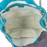 Gucci Grained Nubuk Leather GG Soho Tote Shoulder Bag