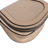 Chloé Grained Calfskin Suede Nile Small Crossbody Handbag