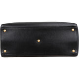 Fendi Black Leather 2Jours Handbag