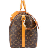 Louis Vuitton Monogram Canvas Keepall 50 Bandoulière Travel Bag