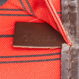 Louis Vuitton Monogram Damier Ebene Neverfull MM Shoulder Bag