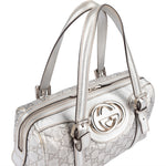 [🔄️B11 / F06] Gucci Guccissima Leather Interlocking G Boston Bag Handbag - vintageandkickz