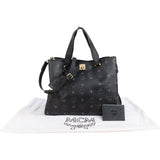 MCM Visetos Monogram Milla Tote Handbag
