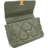 Chanel 19 Quilted Lambskin Single Flap Crossbody Bag