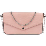 Louis Vuitton Pink Epi Leather Pochette Felicie Crossbody Bag