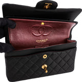 Chanel Quilted Lambskin 24K Small Double Flap Shoulder Bag