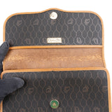 Christian Dior Honeycomb Canvas Chain Flap Crossbody Bag