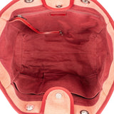 Chanel Pink Cotton Deauville Handbag