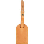 [🔄️B10 / F76] Louis Vuitton Vachetta Leather Luggage Tag - vintageandkickz