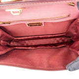 Salvatore Ferragamo Saffiano Leather Vara Bow Flap Crossbody Bag