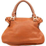 Chloé Leather Marcie Saddle Hobo Shoulder Bag