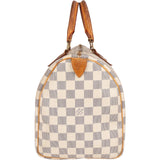 Louis Vuitton Monogram Damier Azur Speedy 30 Handbag - vintageandkickz
