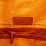MCM Monogram Visetos Drawstring Bucket Crossbody Bag