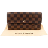 Louis Vuitton Monogram Damier Ebene Canvas Sarah Wallet