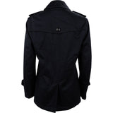Burberry Navy Cotton Trench Oxford Coat Men's Jacket (M)