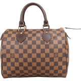 Louis Vuitton Monogram Damier Ebene Speedy 25 Handbag