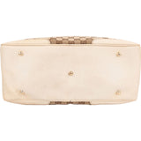 Gucci Monogram GG Diana Bamboo Boston Handbag