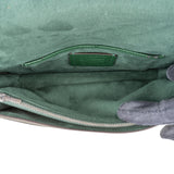 Coach Green Pebbled Leather Tabby Shoulder Crossbody Bag