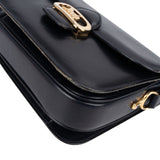 Celine Blue Boxcalf Carriage Triomphe Shoulder Bag