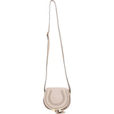 Chloé Grained Leather Marcie Saddle Small Crossbody Bag