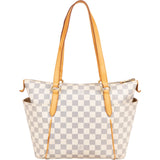 Louis Vuitton Monogram Damier Azur Canvas Totally PM Shoulder Bag
