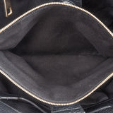 Gucci Pebbled Leather Bamboo Handbag