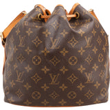 Louis Vuitton Monogram Canvas Sac Noé Petit Shoulder Bag