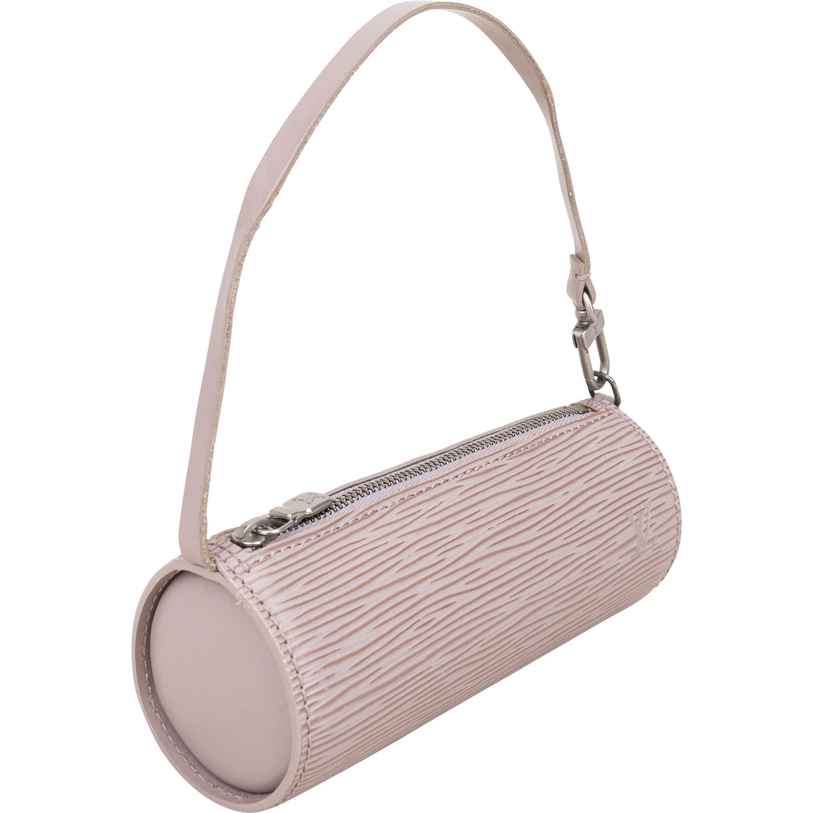 [🔄️B09 / F35] Louis Vuitton Lilas Epi Leather Soufflot Pochette Handbag - vintageandkickz
