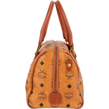 MCM Monogram Visetos Boston Handbag