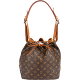 Louis Vuitton Monogram Canvas Sac Noé Petit Shoulder Bag