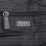 Prada Black Nylon Triangle Duffle Bag 55 Tarvel Bag