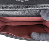 Chanel Quilted Caviar Leather Wallet On Chain Crossbody Bag