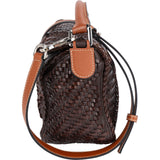 Loewe Woven Leather Puzzle Handbag