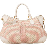 Louis Vuitton Monogram Mini Lin Striped Croisette Marina GM Handbag