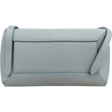 Celine Light Blue Leather Grained Calfskin Belt Handbag