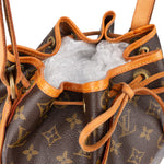 [🔄️B12 / F23] Louis Vuitton Monogram Canvas Sac Noé Petit Shoulder Bag - vintageandkickz