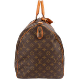 Louis Vuitton Monogram Canvas Keepall 55 Travel Bag