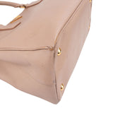 Prada Pink Saffiano Lux Leather Galleria Handbag