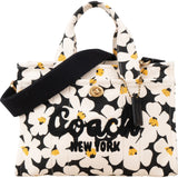 Coach Canvas Ditsy Floral Print Tote 26 Handbag