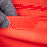 Louis Vuitton Red Epi Leather Soufflot Handbag