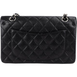 Chanel Quilted Caviar Leather Small Double Flap Shoulder Bag