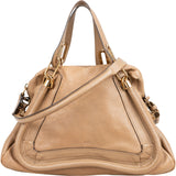 Chloé Grained Calfskin Paraty Shoulder Handbag