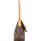 Louis Vuitton Canvas Monogram PM Looping Shoulder Bag