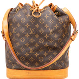 Louis Vuitton Monogram Canvas Sac Noé Grande Shoulder Bag - vintageandkickz