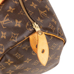 Louis Vuitton Monogram Canvas Speedy 35 Handbag - vintageandkickz
